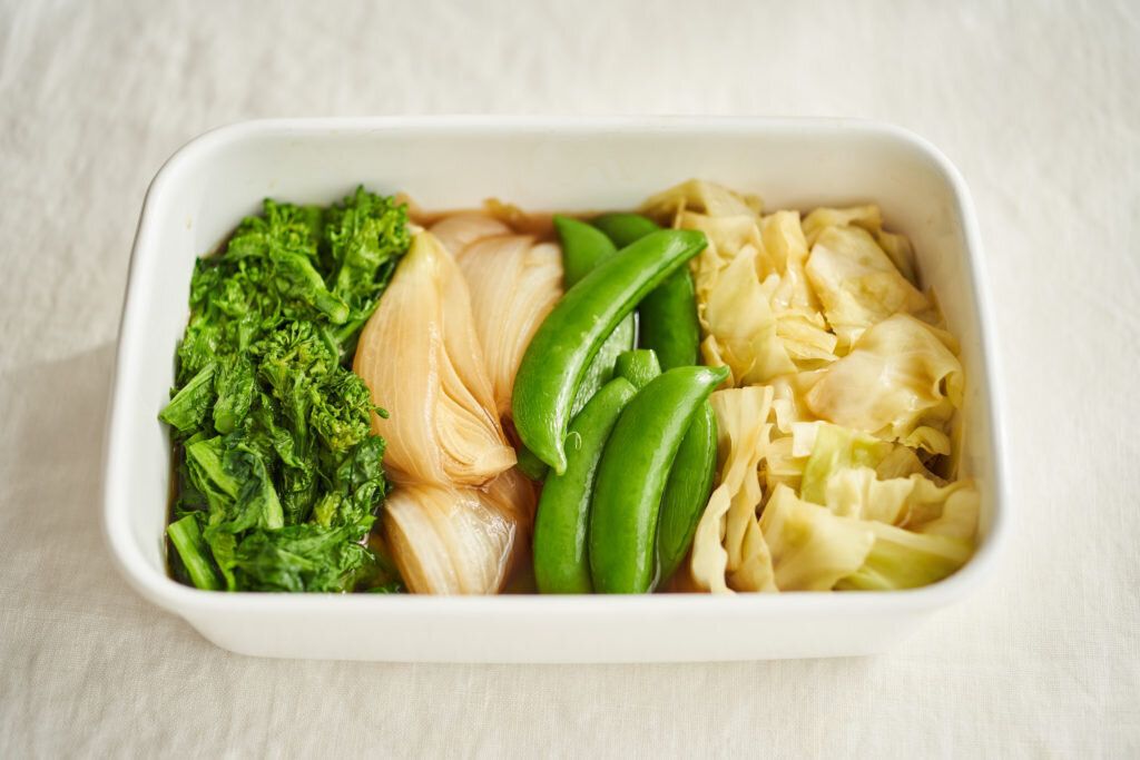 春野菜のだし浸し(煮浸し)