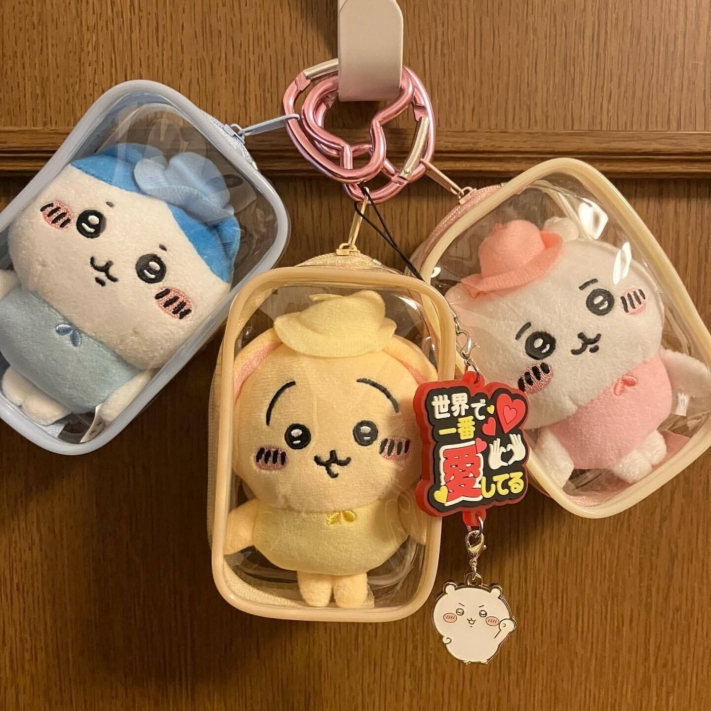 クリアポーチをつかったぬいぐるみ収納