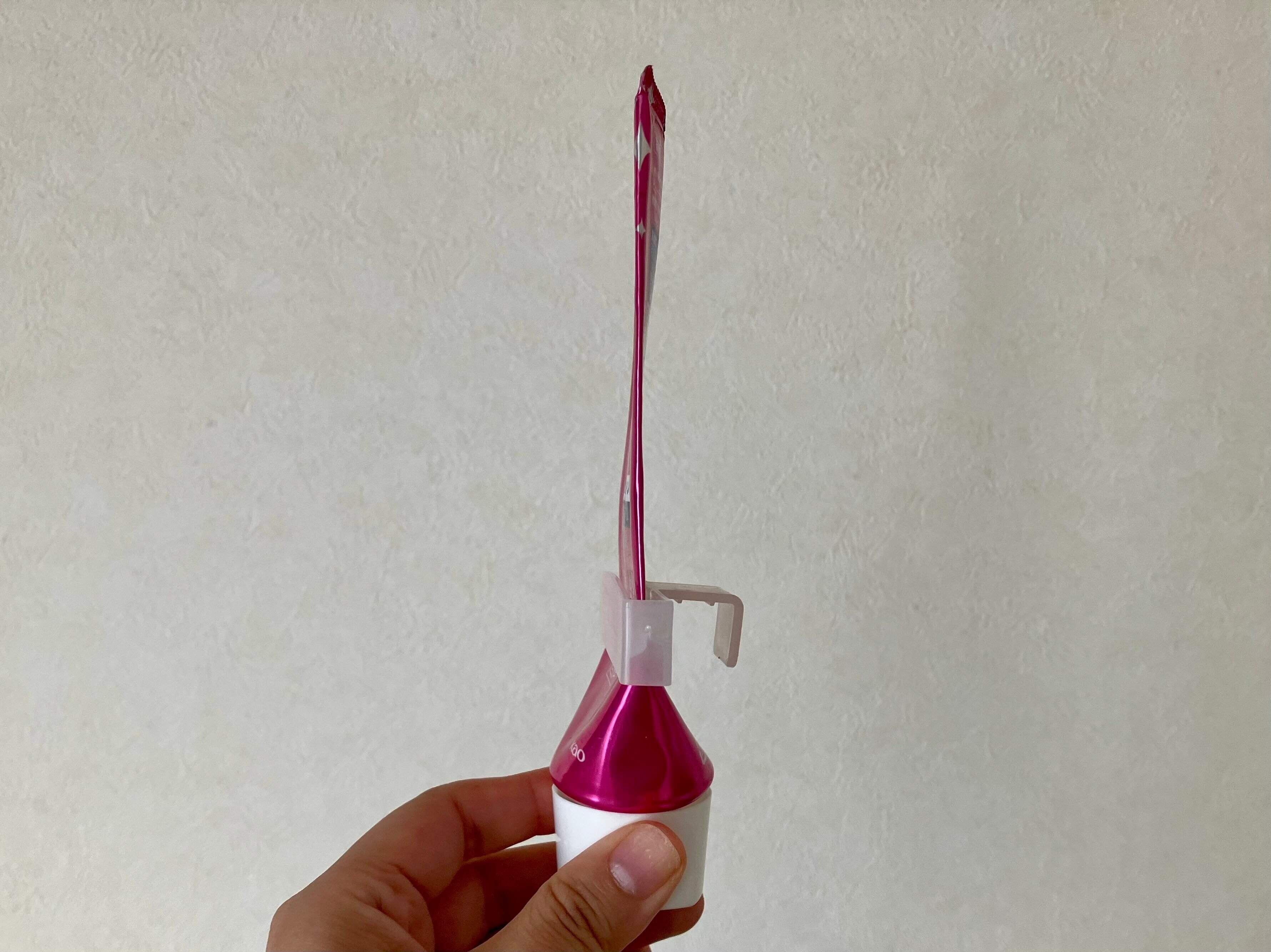 チューブがこんなに絞れる！