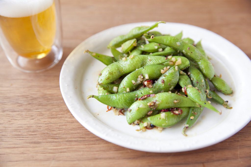 簡単一品おつまみ！枝豆の花椒炒め