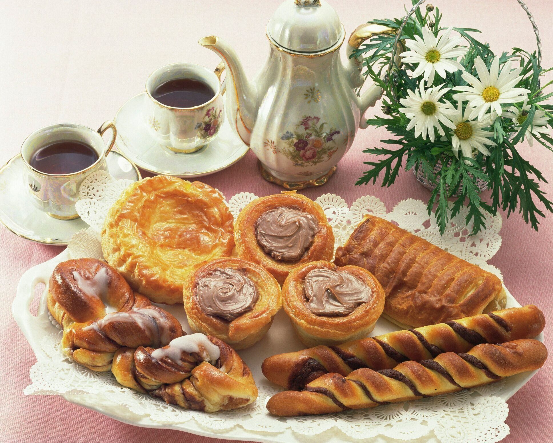 甘いパンセット