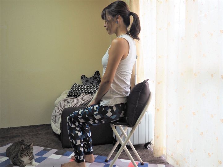 デスクワークで要注意 お腹ポッコリ になる姿勢 当てはまってない サンキュ デスクワークで要注意 お腹ポッコリ になる姿勢 当てはまってない サンキュ