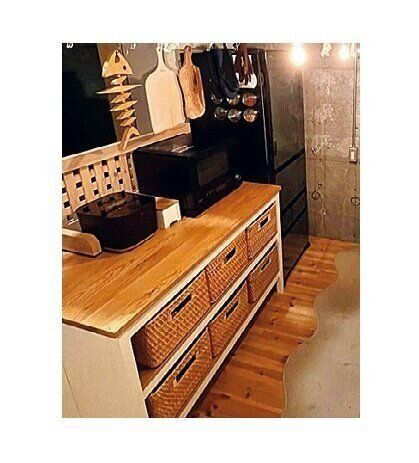 無印良品　食器棚　チェスト　廃盤　ニトリ　IKEA ニトリ・イケア・無印良品・イオン】キッチンのストレスを一発解決