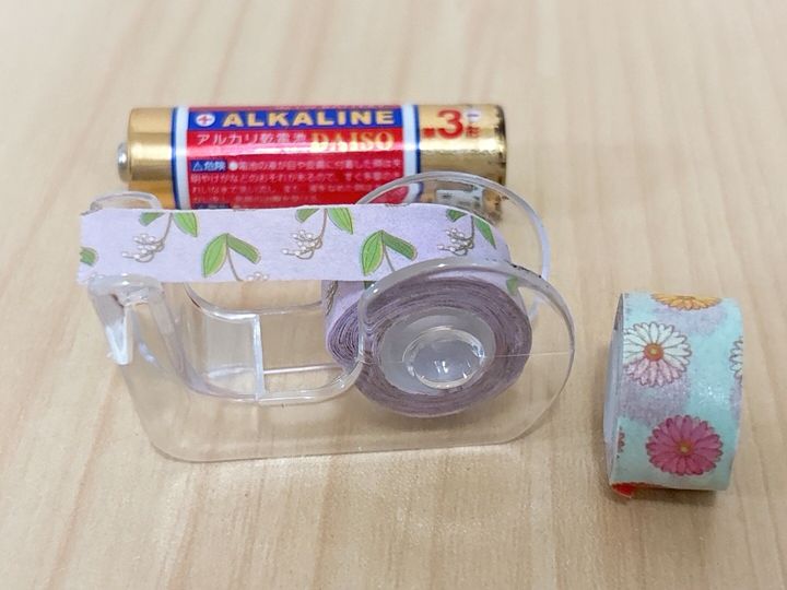 ダイソーマスキングテープカッター付き