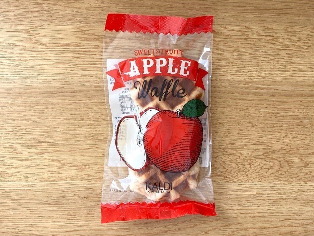 りんごワッフル