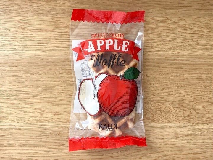 りんごワッフル