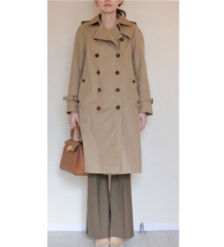 ちょっと工夫するだけでおば見え脱出 トレンチコートの上手な着崩し方 サンキュ ちょっと工夫するだけでおば見え脱出 トレンチコートの上手な着崩し方 サンキュ