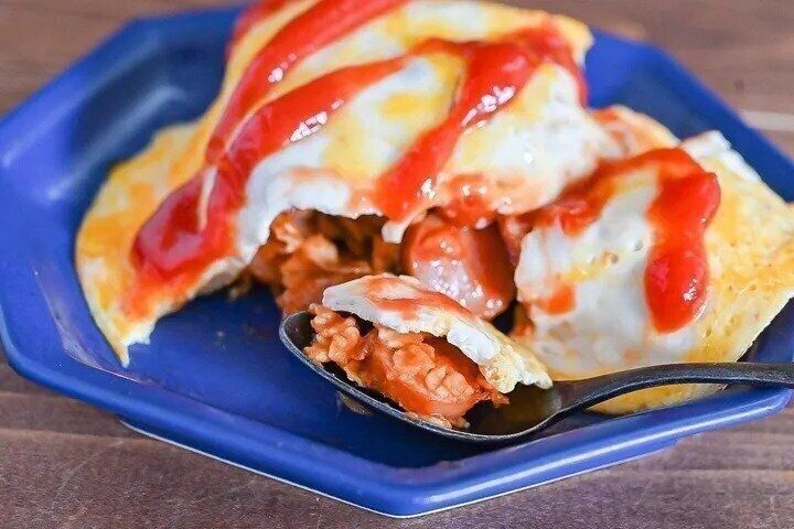 オムライス風(オートミール入り)