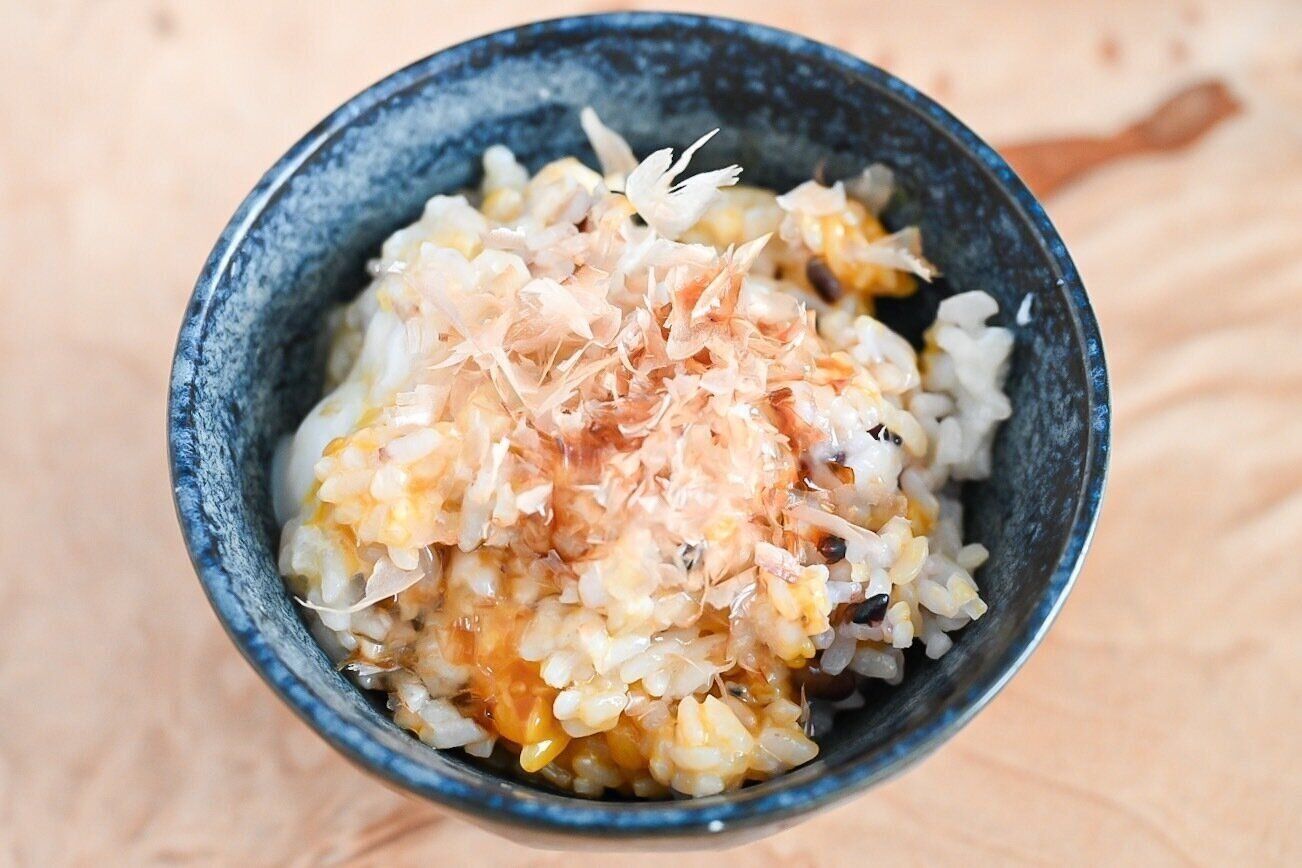 せいろの卵かけごはん