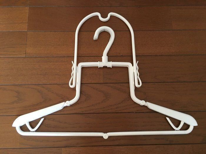 干しにくいパーカーも、このハンガーならバッチリ！
