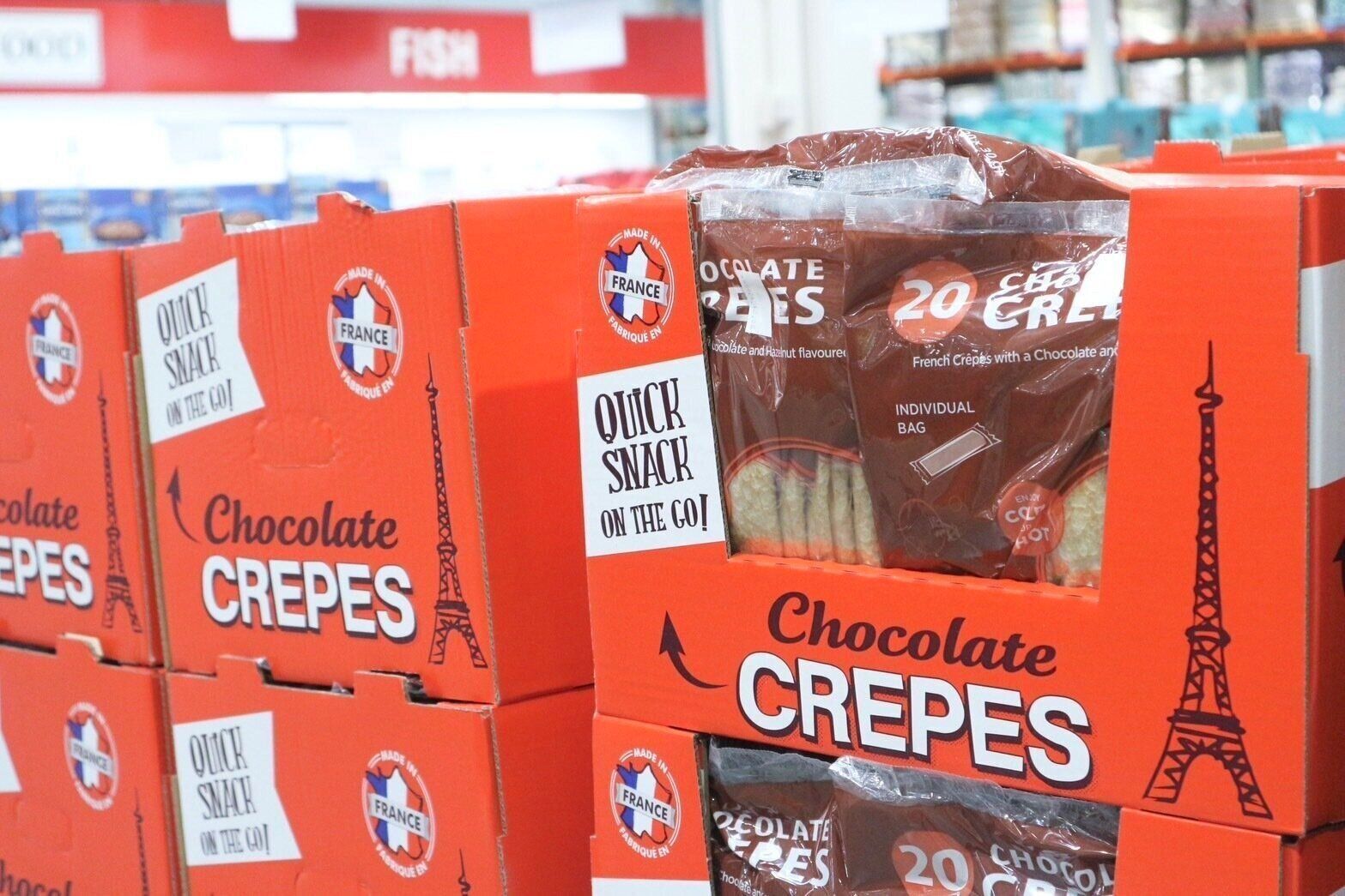 コストコ商品陳列