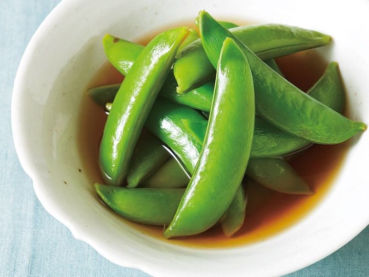 B カロテンが多いから代謝もupして元気に スナップえんどうの煮びたし サンキュ B カロテンが多いから代謝もupして元気に スナップえんどうの煮びたし サンキュ