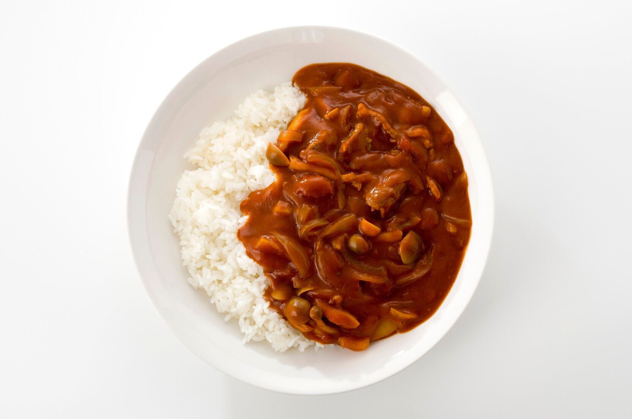 ハヤシライス。ハッシュドビーフのライス