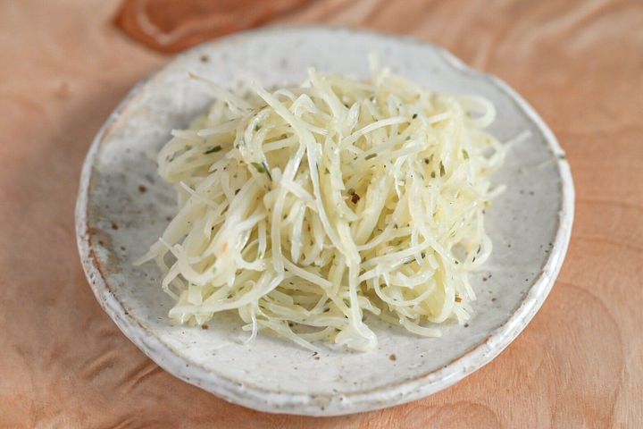 じゃがいものシャキシャキ炒め