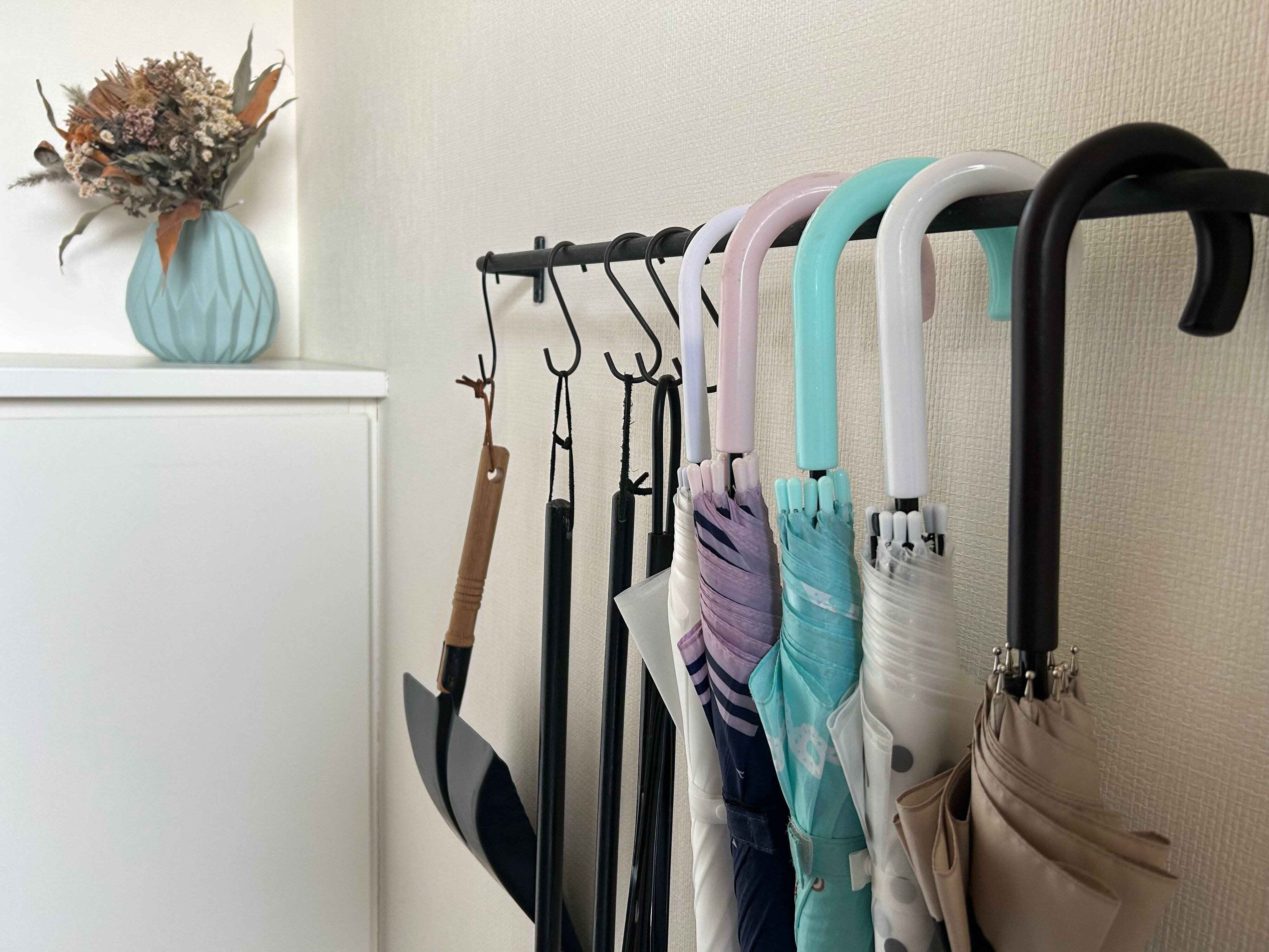 玄関に傘立てをなくした！