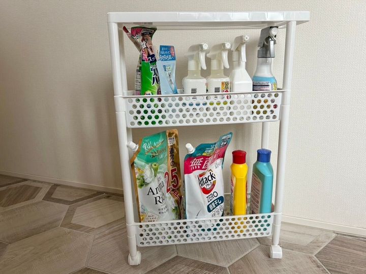 【ダイソー】550円だけど買い!プロもおすすめのスッキリ隙間収納が叶う優秀アイテムを発見