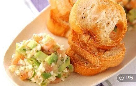 サーモンブルスケッタ