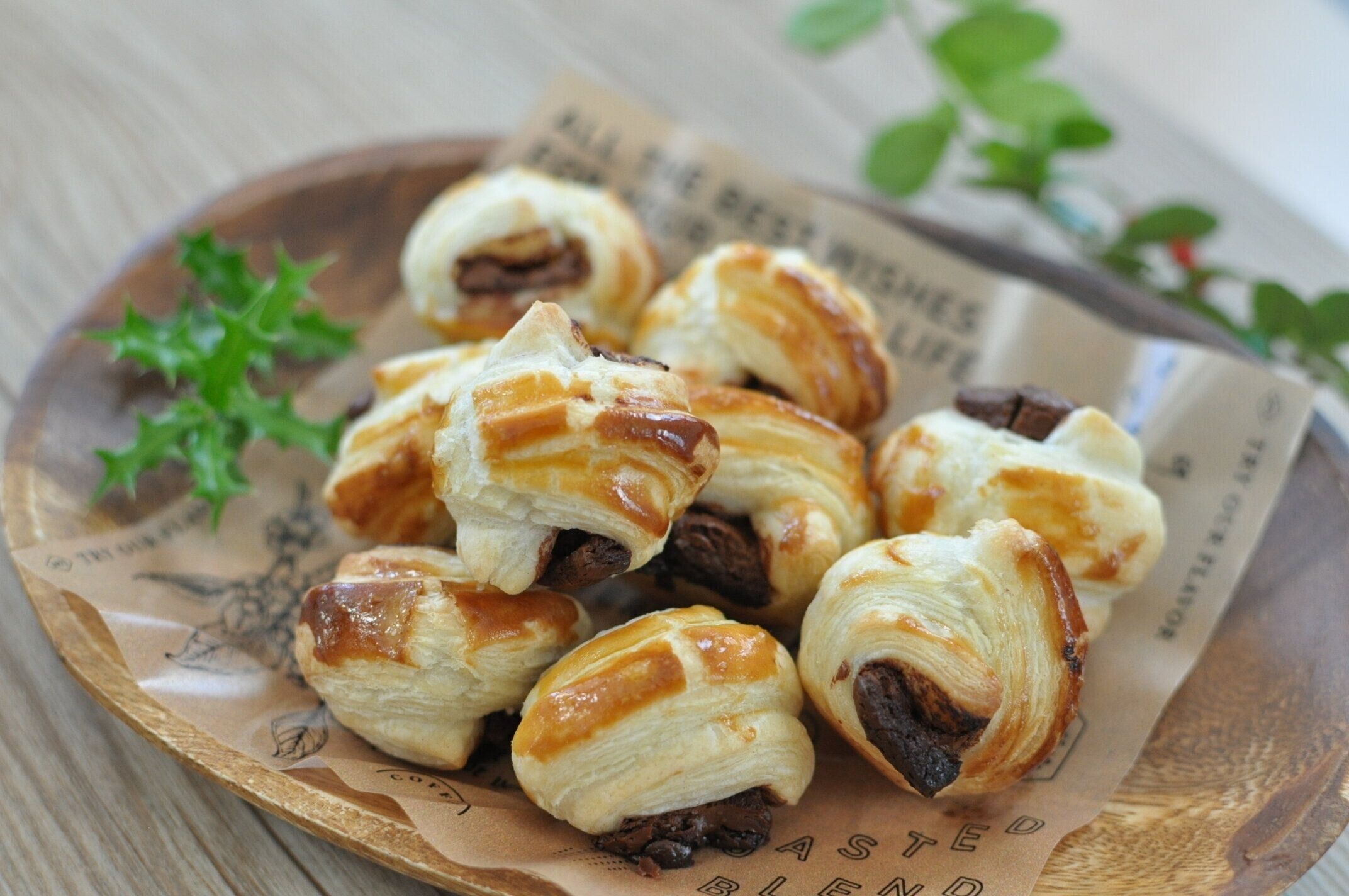 業務スーパーのパイシートで焼いたひと口チョコパイ