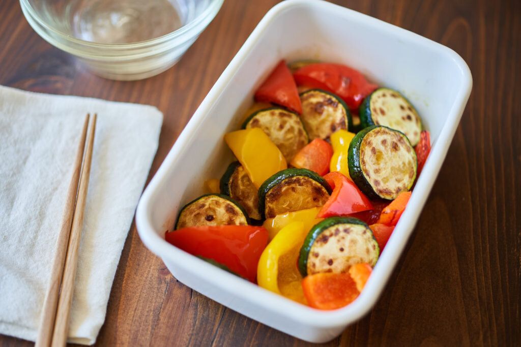 夏野菜の焼きマリネ