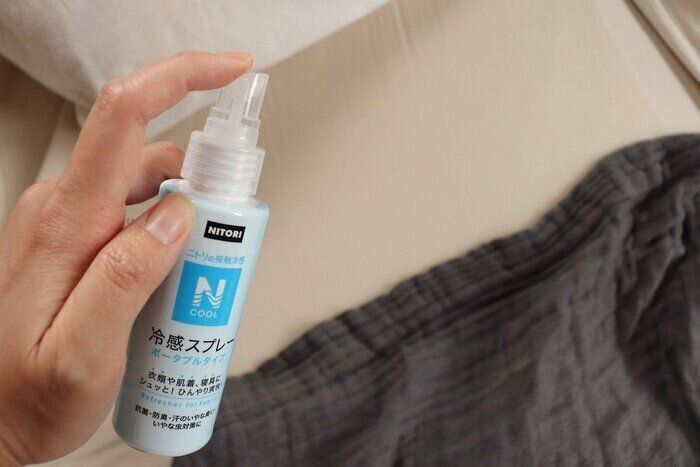 スーッとするシャンプーを使用したときのような冷たさ