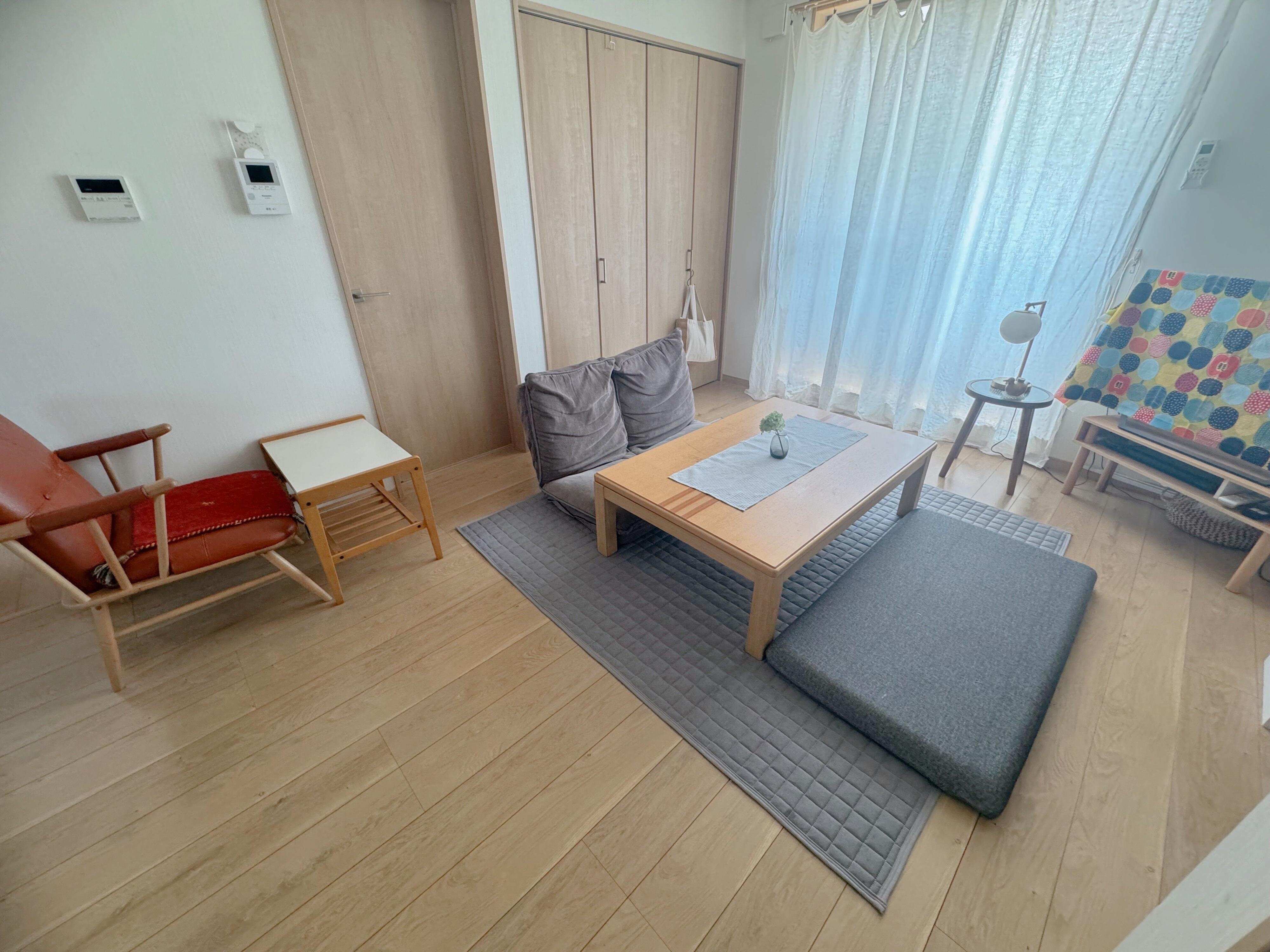 3．家族が集まる休日は分散して居場所を確保する