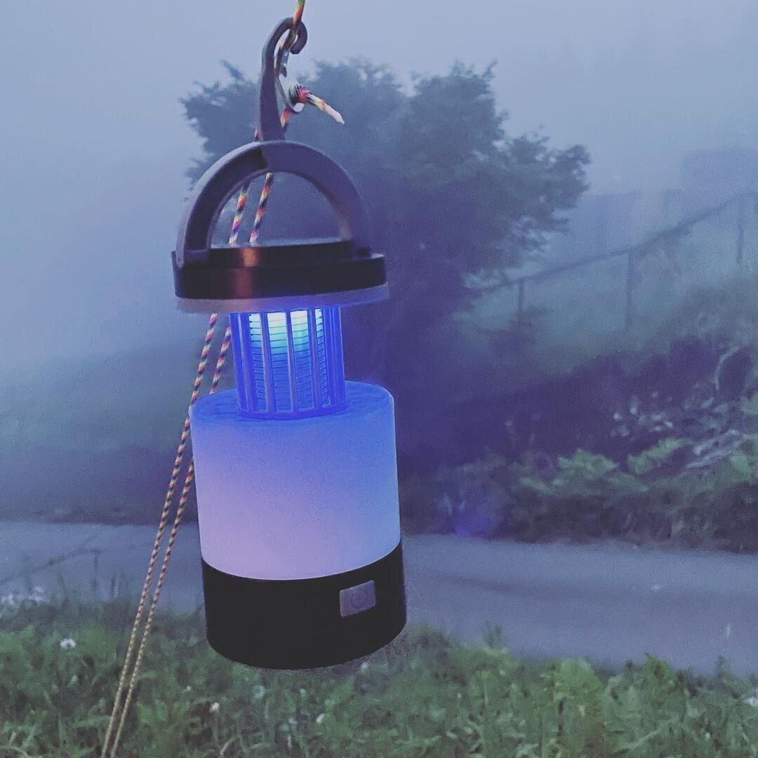 【ワークマン】誘虫灯としてだけではなくランタンとしても優秀！