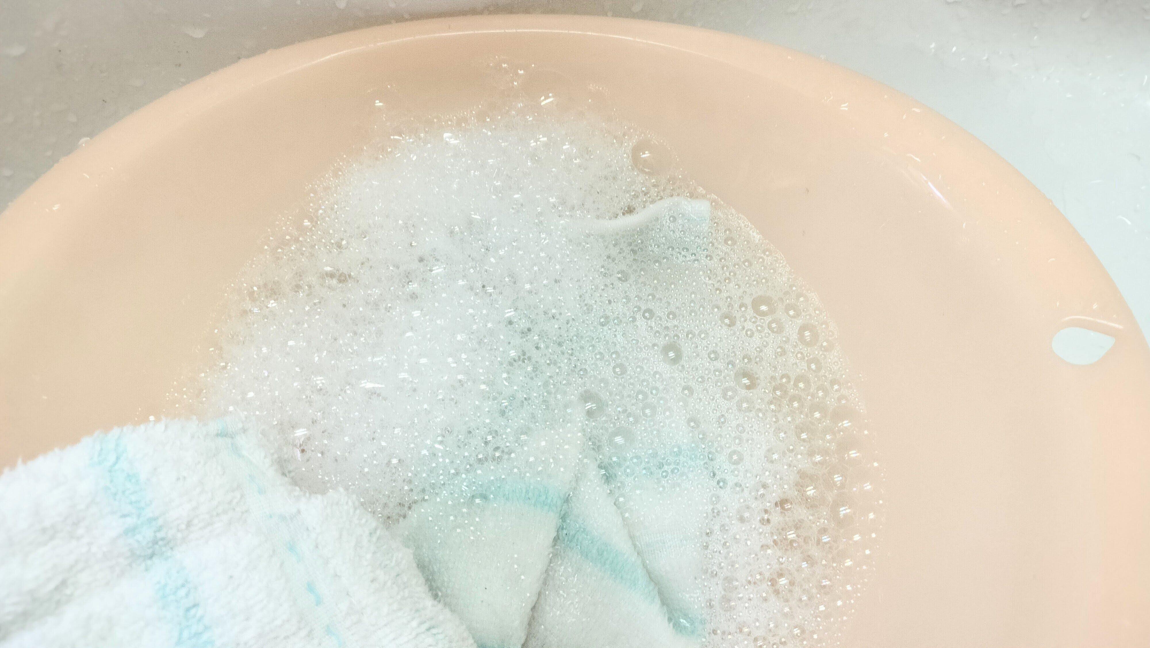 泡立ちもよく洗いやすい