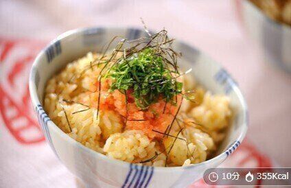 【明太子】明太卵ご飯