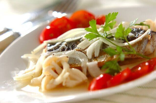 白身魚のマリネ