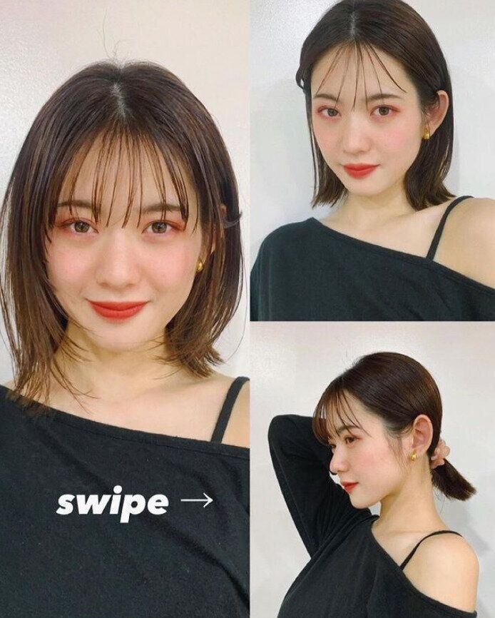 何通りも楽しめる！アレンジ自在のミディアムボブ