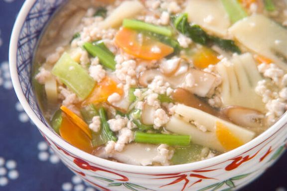 ひき肉で節約上手に 簡単!鶏のあんかけ丼