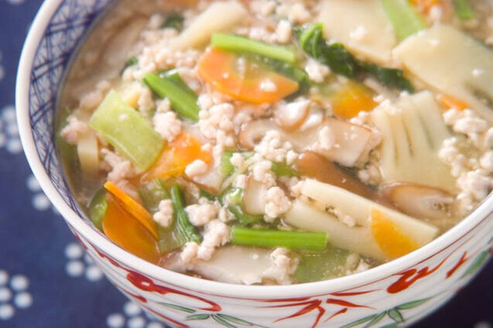 ひき肉で節約上手に 簡単!鶏のあんかけ丼