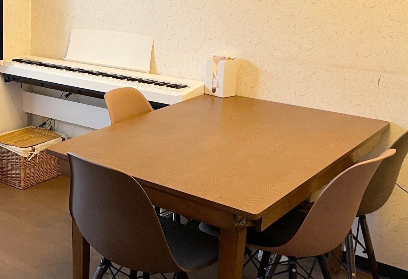 リビングのテーブル