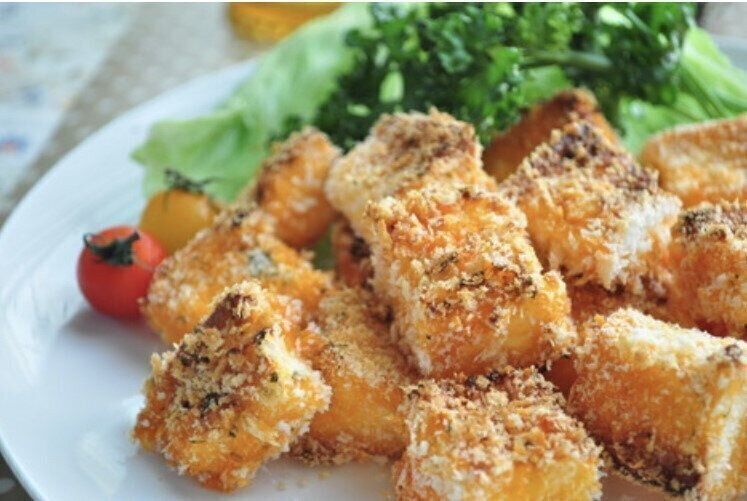 トースターではんぺんのカリカリ焼き