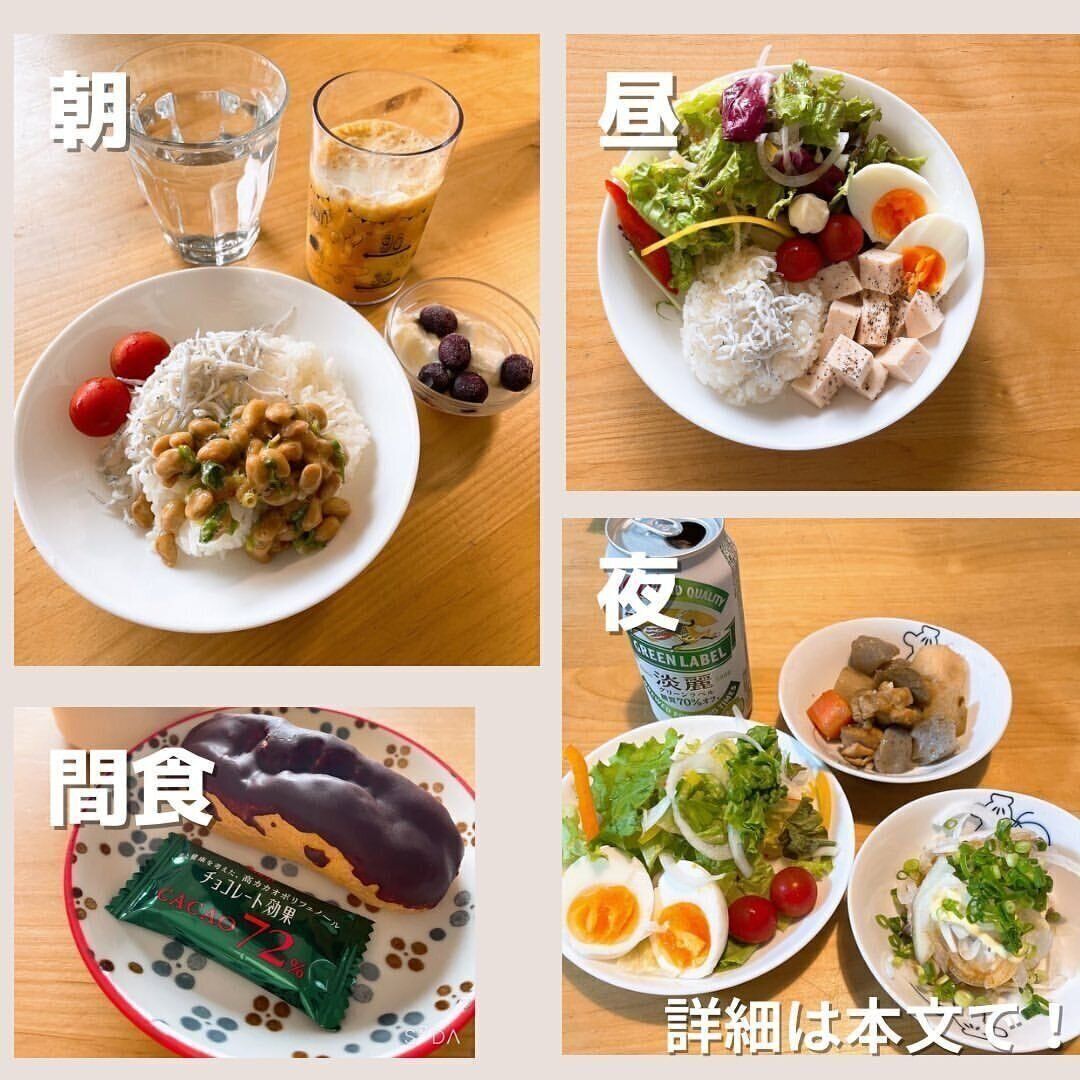 1日の食事内容