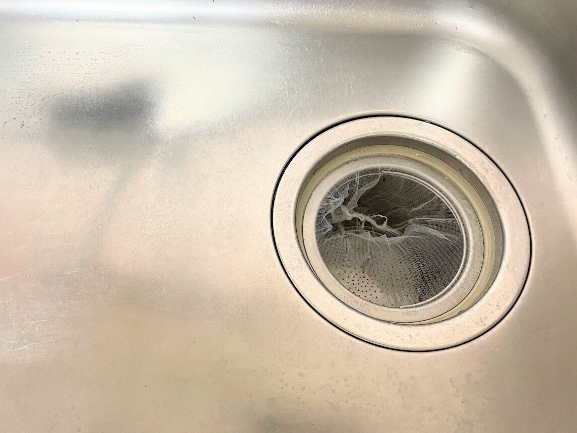 排水口のフタをやめて「フタなし」に