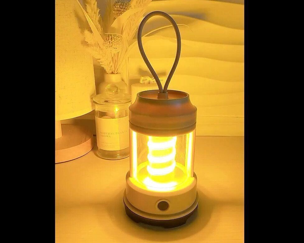 【ダイソー】スパイラルがおしゃれ！COBランタンスパイラル