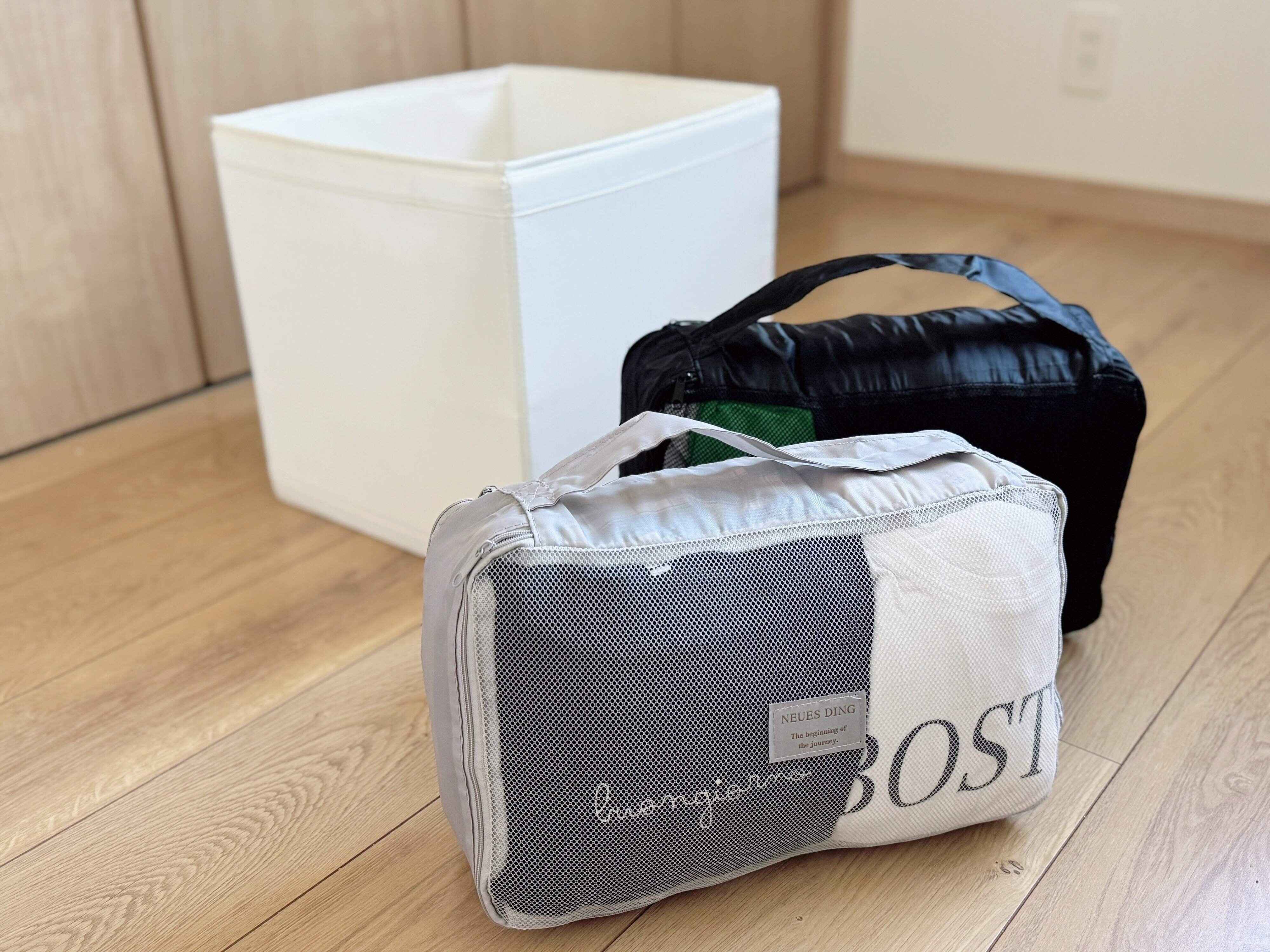 【3COINS】衣替えでも大活躍の「衣類圧縮バッグ」は買わなきゃ損！