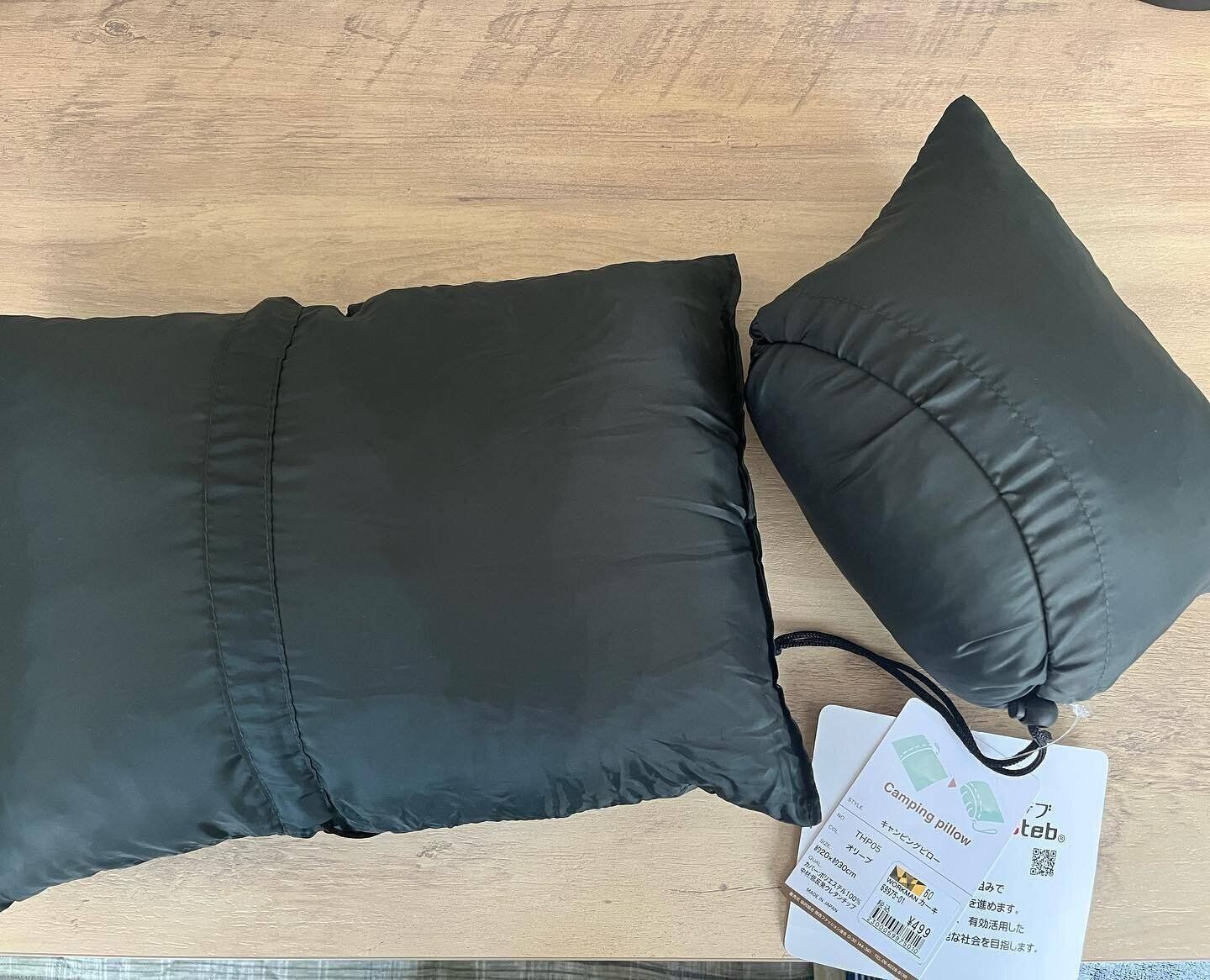 【ワークマン】快適な睡眠に！「キャンピングピロー」