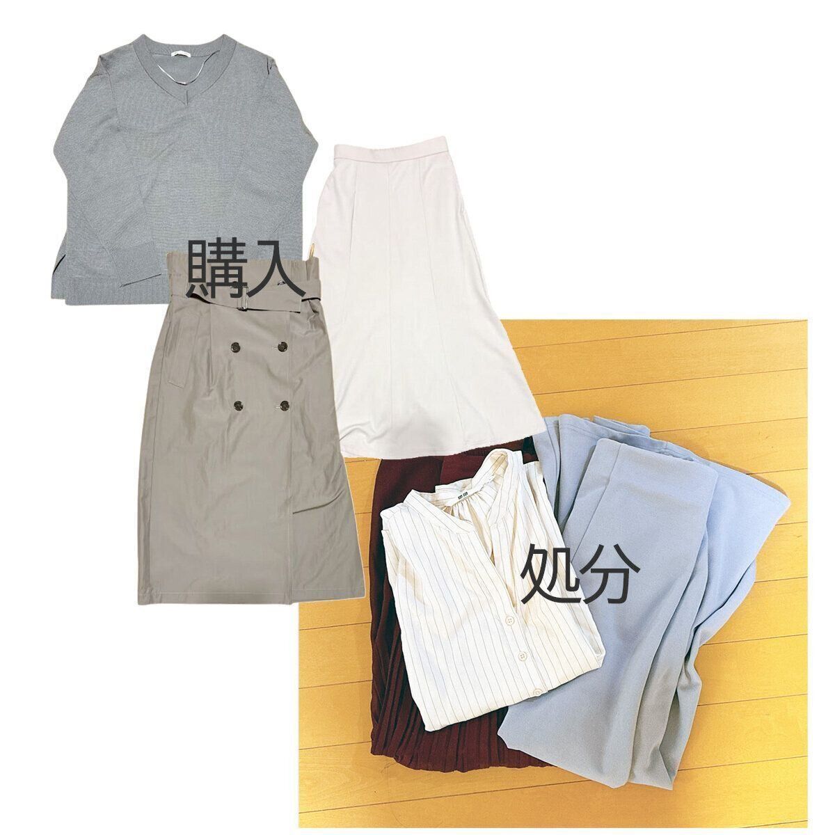 買う前に手放すものを決める