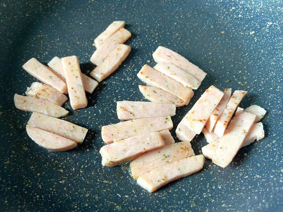 フライパンで焼く