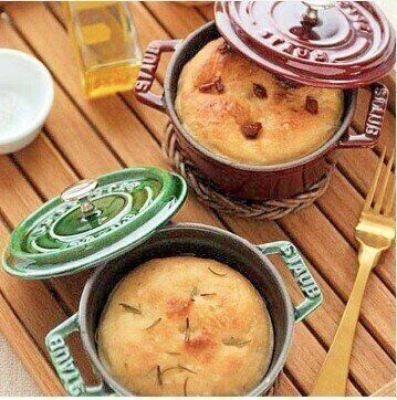 [ストウブ公式]自家製2種のフォカッチャ