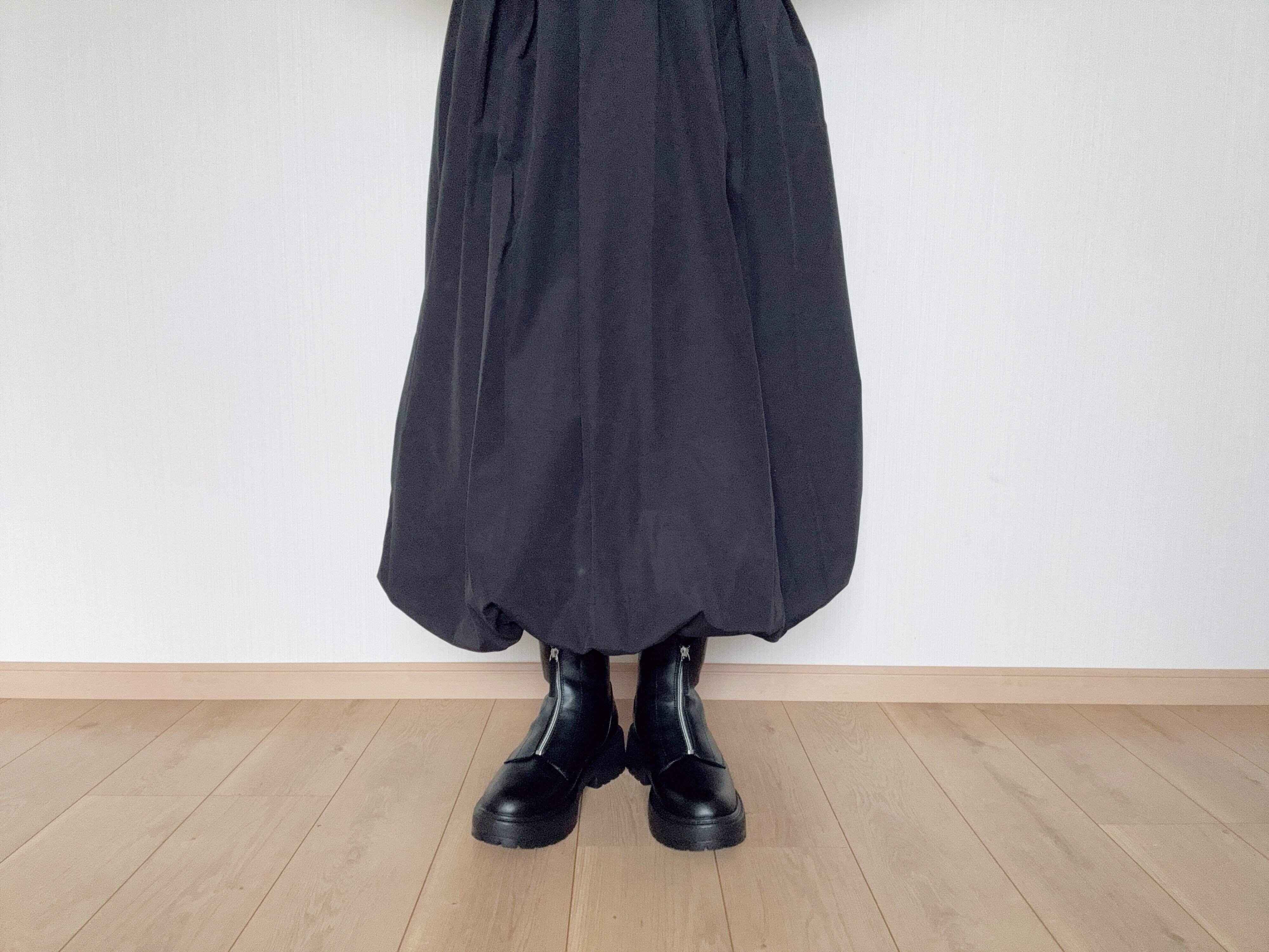 2．バブルヘムミディスカートQ