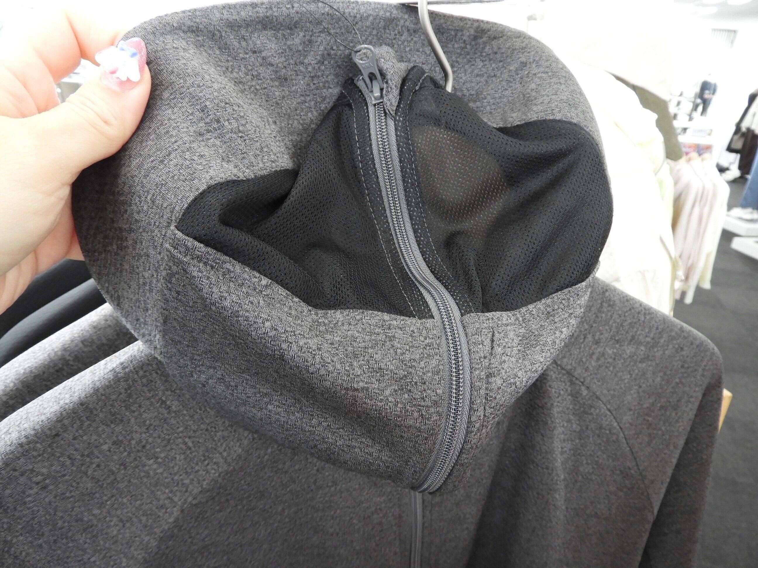 ワークマン クールUV サンシェードパーカーEX ダークグレー Mサイズ