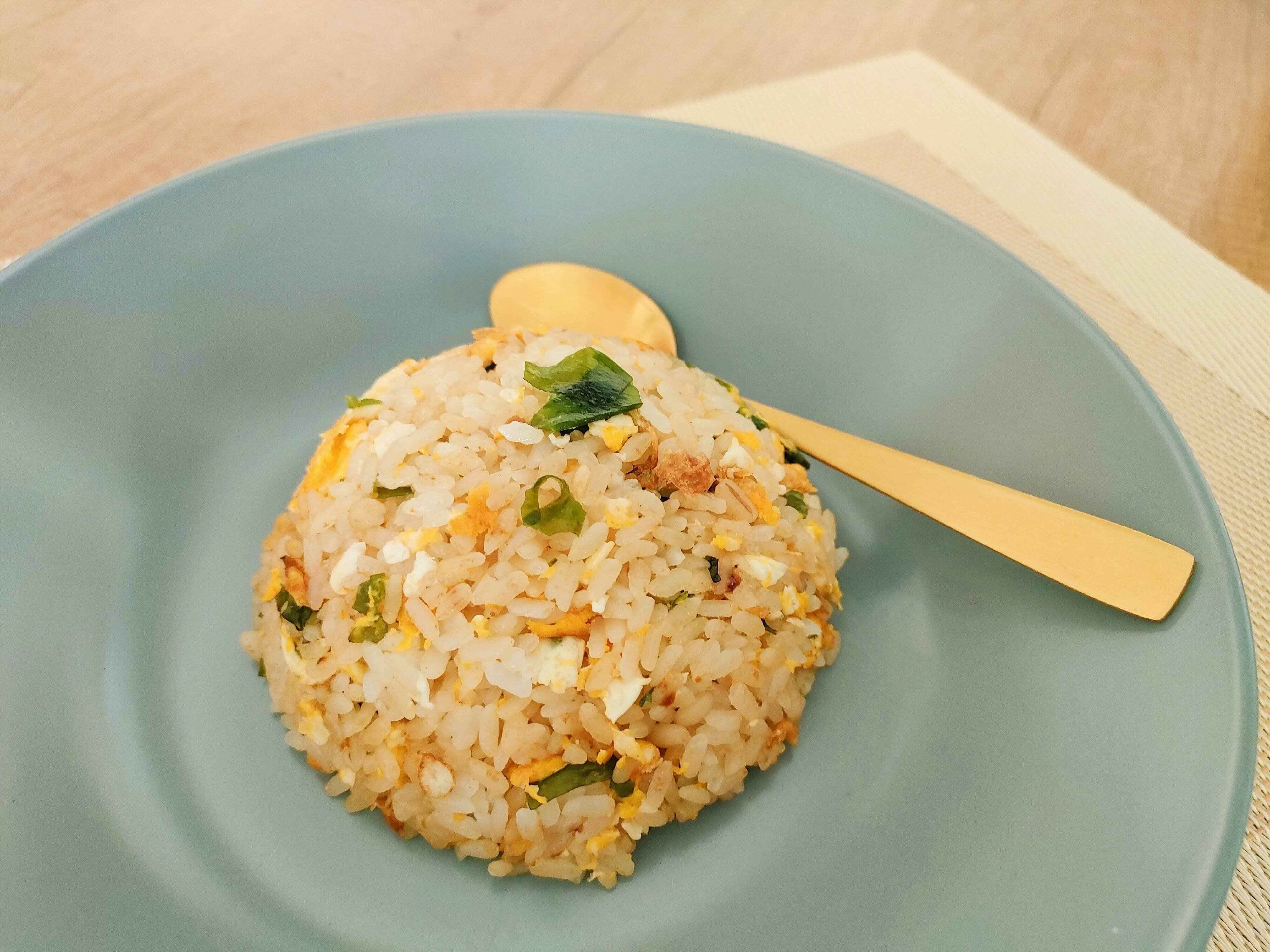 わかめと玉子のチャーハン