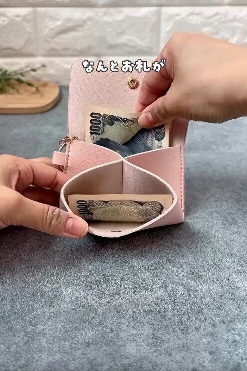 【ダイソー】お札が折らずに収納できる