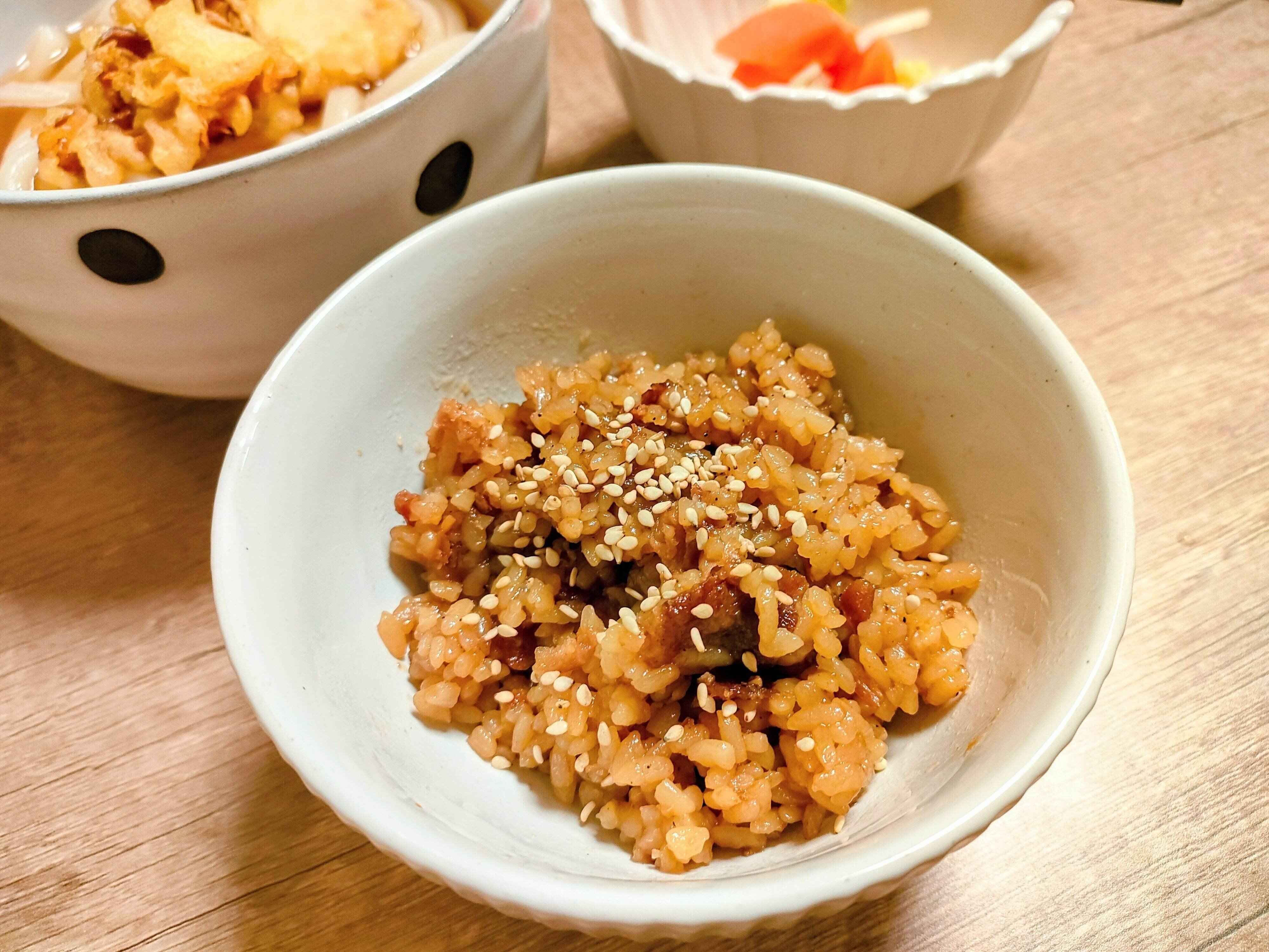 焼き豚の炊き込み飯