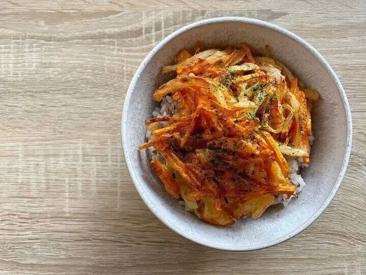 人参のかき揚げ