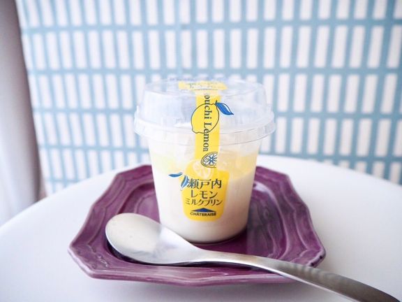 シャトレーゼ「瀬戸内レモンミルクプリン」商品写真