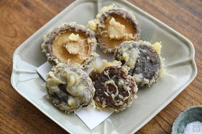 椎茸の天ぷらのレシピ